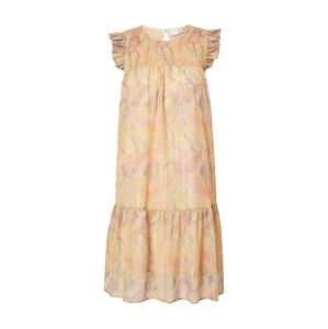 NÜMPH Letné šaty 'CATICHE'  svetlomodrá / svetlozelená / svetlooranžová / pastelovo ružová