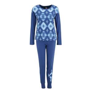 Lauren Ralph Lauren Pyžamo  námornícka modrá / svetlomodrá