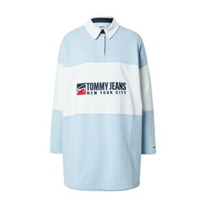 Tommy Jeans Šaty  námornícka modrá / svetlomodrá / červená / biela