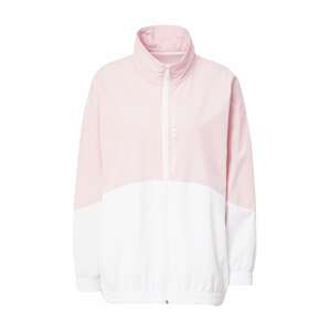 UNDER ARMOUR Športová bunda  pastelovo ružová / biela