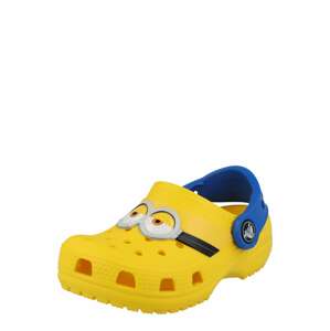 Crocs Otvorená obuv 'Minions'  modrá / žltá / sivá / biela