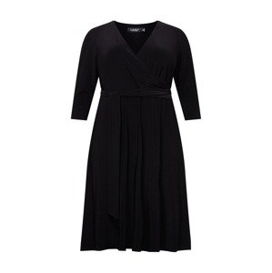 Lauren Ralph Lauren Plus Šaty 'CARLYNA'  čierna