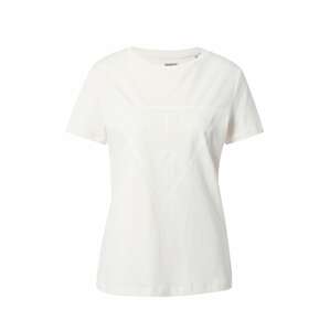 GUESS Funkčné tričko 'Adele'  béžová / biela