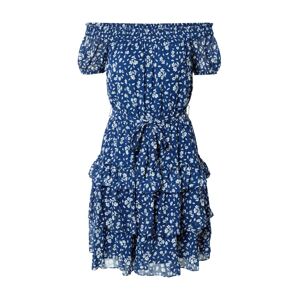 Lauren Ralph Lauren Letné šaty 'EFFIMIA'  krémová / modrá