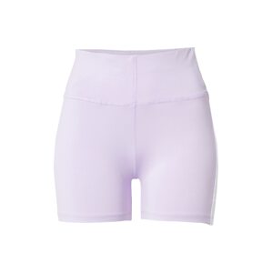 Hummel Športové nohavice 'Zella'  pastelovo fialová / biela