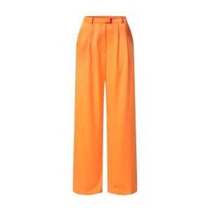 Nasty Gal Plisované nohavice  oranžová