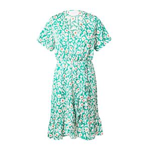 SISTERS POINT Letné šaty 'EZAI'  zelená / biela / oranžová
