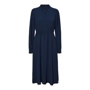 Vero Moda Tall Košeľové šaty 'Saga'  námornícka modrá