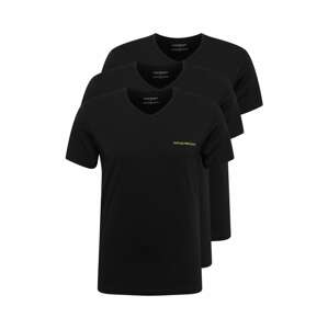 Emporio Armani Tričko  svetlozelená / čierna
