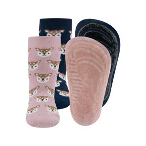 EWERS Ponožky 'SoftStep'  námornícka modrá / staroružová / biela / sépiová