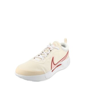 NIKE Športová obuv 'Court Zoom Pro'  svetlobéžová / červená / ružová / biela