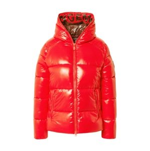 SAVE THE DUCK Zimná bunda 'LOIS'  oranžovo červená / čierna