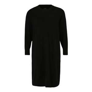 Monki Pletené šaty  čierna
