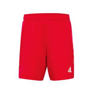 ADIDAS SPORTSWEAR Športové nohavice 'Condivo 21'  červená / biela