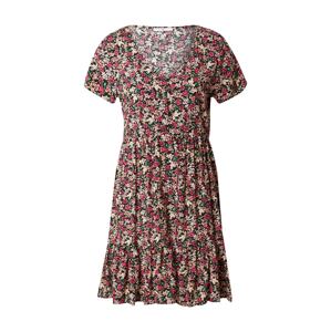 Hailys Košeľové šaty 'Clara'  telová / trávovo zelená / ružová / čierna