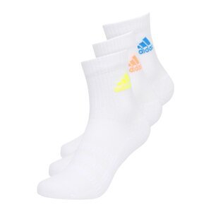 ADIDAS PERFORMANCE Športové ponožky 'CUSH'  modrá / žltá / marhuľová / biela