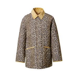 LEVI'S Prechodná bunda 'QUILTED SHIRT JKT MULTI-COLOR'  béžová / tmavosivá / biela