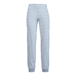 hessnatur Pyžamové nohavice  modrá / biela