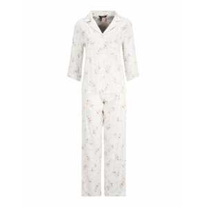 Lauren Ralph Lauren Pyžamo  krémová / svetloružová / svetlozelená