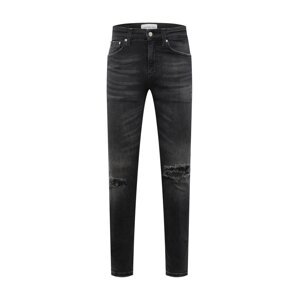 Calvin Klein Jeans Džínsy 'SKINNY'  čierny denim