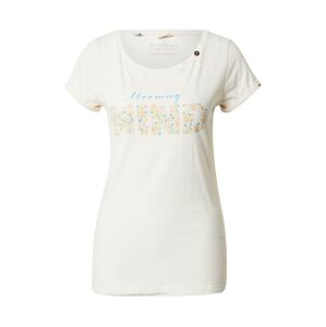 Ragwear Tričko 'FLORAH'  svetlomodrá / svetlozelená / ružová / prírodná biela