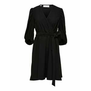 Selected Femme Curve Šaty 'Mynte'  čierna