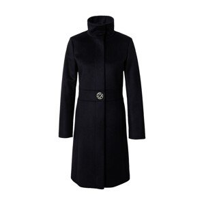 HUGO Prechodný kabát 'Melines'  čierna / strieborná