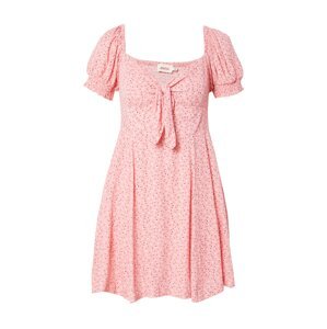 Louche Letné šaty 'LUIZA'  ružová / biela