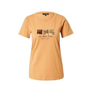 MORE & MORE Tričko  hnedá / bronzová / zlatá / oranžová