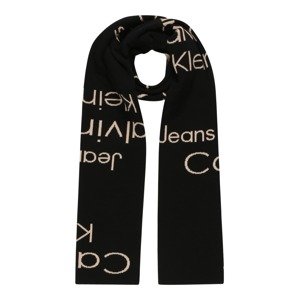 Calvin Klein Jeans Šál  krémová / čierna
