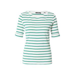 Esprit Collection Tričko  zelená / biela