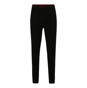 HUGO Pyžamové nohavice 'Unite'  červená / čierna