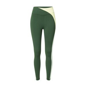 ONLY PLAY Športové nohavice  svetložltá / zelená / biela