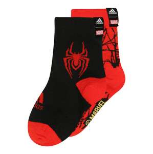 ADIDAS PERFORMANCE Športové ponožky 'MAR MILES'  žltá / červená / čierna