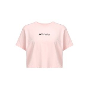 COLUMBIA Funkčné tričko  ružová / čierna