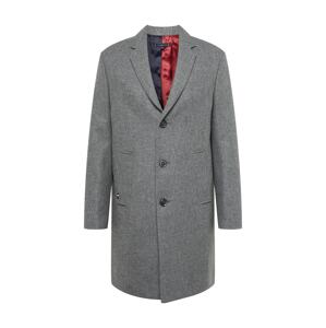Tommy Hilfiger Tailored Prechodný kabát  sivá