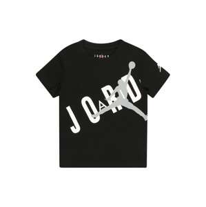 Jordan Funkčné tričko  svetlosivá / čierna / biela