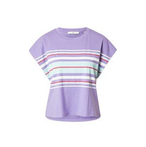ESPRIT Tričko  pastelovo modrá / svetlofialová / ružová / biela