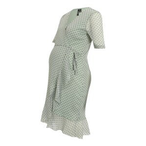 Vero Moda Maternity Šaty 'AURORA'  pastelovo zelená / čierna