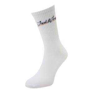 JACK & JONES Ponožky 'ORTONS'  hnedá / čierna / biela