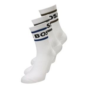 BOSS Black Ponožky  modrá / olivová / čierna / biela