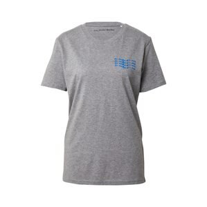 Les Petits Basics Tričko  sivá / kráľovská modrá