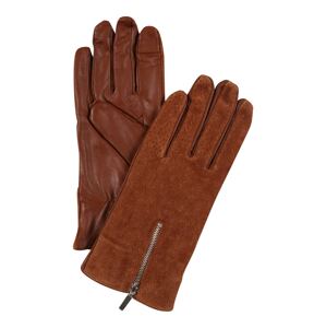 ONLY Prstové rukavice  hnedá