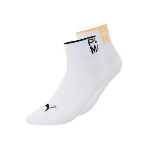 PUMA Ponožky  oranžová / čierna / biela