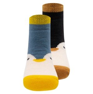 EWERS Ponožky  krémová / modrá / žltá / čierna