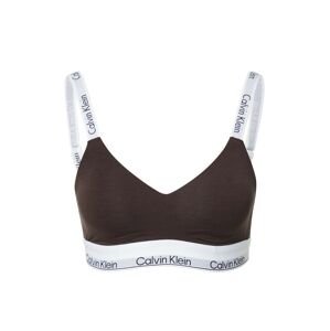 Calvin Klein Underwear Podprsenka  hnedá / sivá / čierna / biela