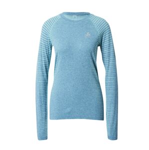 ODLO Funkčné tričko  tyrkysová / modrá melírovaná / striebornosivá