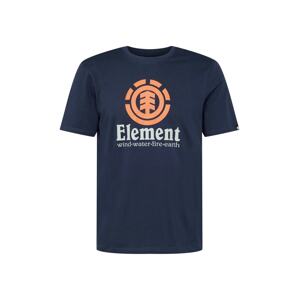ELEMENT Tričko  námornícka modrá / oranžová / biela