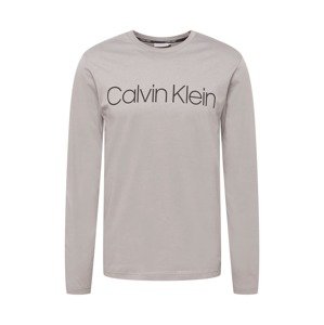 Calvin Klein Tričko  svetlosivá / čierna