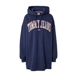Tommy Jeans Šaty  námornícka modrá / staroružová / červená / biela